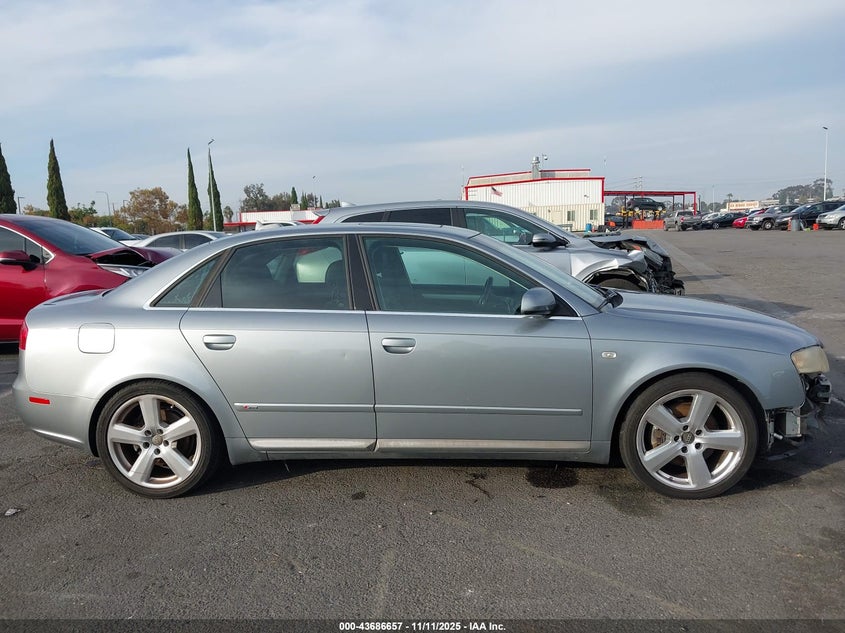 2006 Audi A4 2.0T VIN: WAUBF78E76A214290 Lot: 43686657