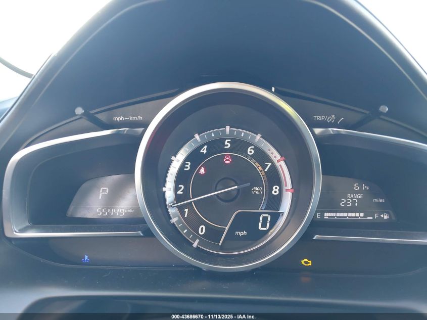 2016 Mazda Cx-3 Grand Touring VIN: JM1DKFD78G0133377 Lot: 43686670