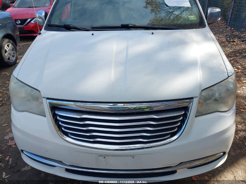2013 Chrysler Town & Country Touring-L VIN: 2C4RC1CG2DR692075 Lot: 43686680