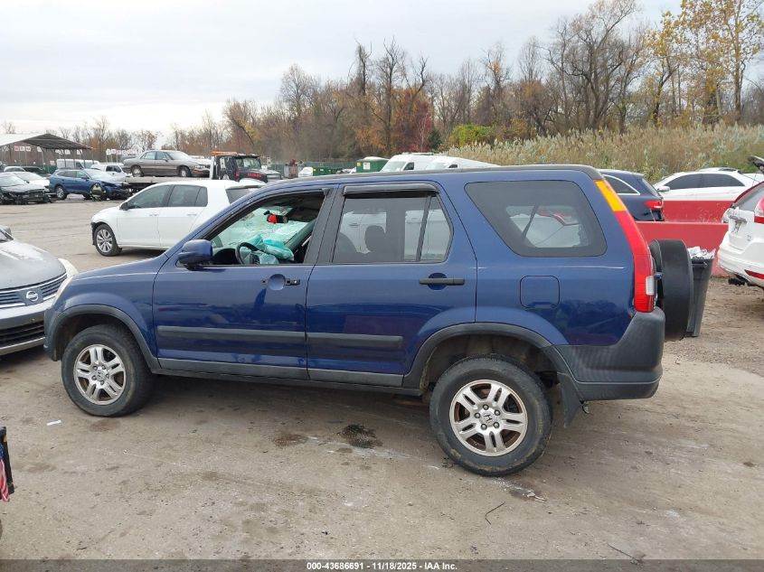 2003 Honda Cr-V Ex VIN: SHSRD788X3U100376 Lot: 43686691