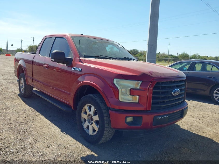 2015 FORD F-150 XLT - 1FTFX1EF0FKE70857