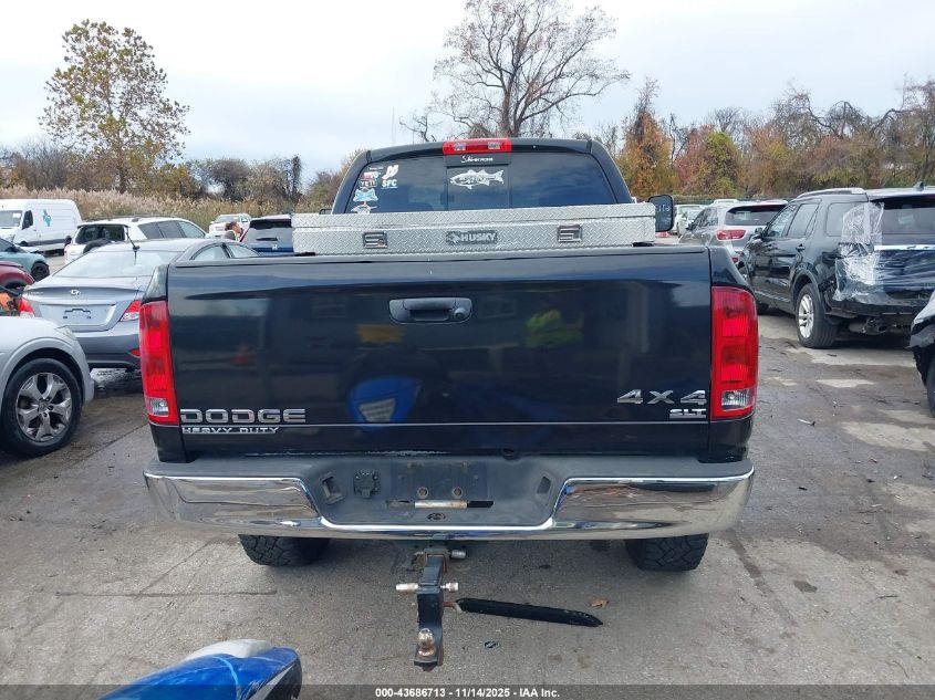 2004 Dodge Ram 2500 Slt/Laramie VIN: 3D7KU28DX4G122758 Lot: 43686713