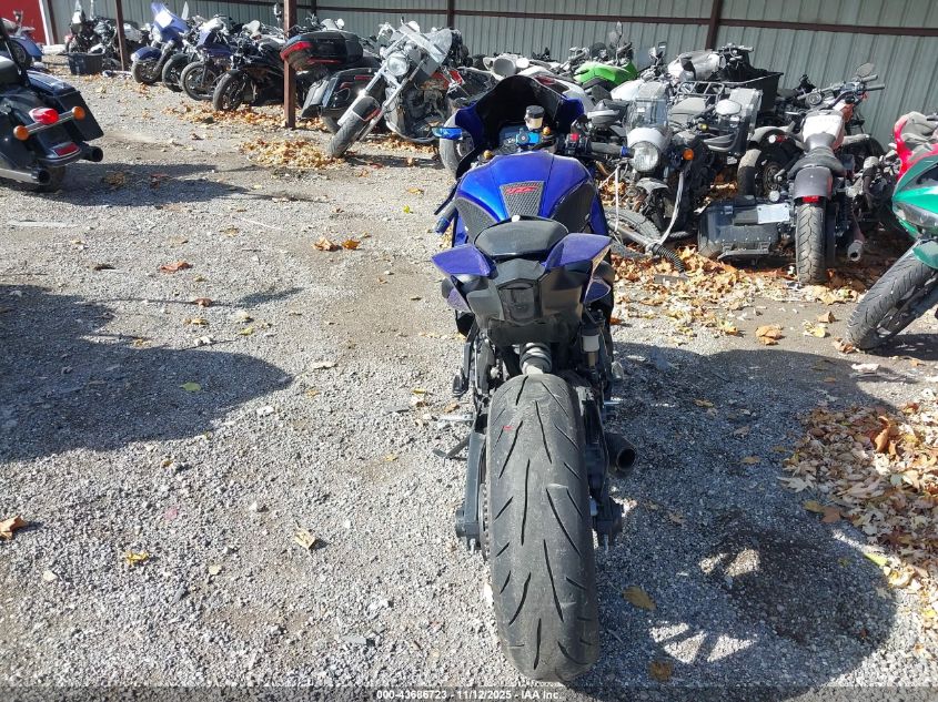 2022 Yamaha Yzfr7 VIN: JYARM38E2NA002147 Lot: 43686723