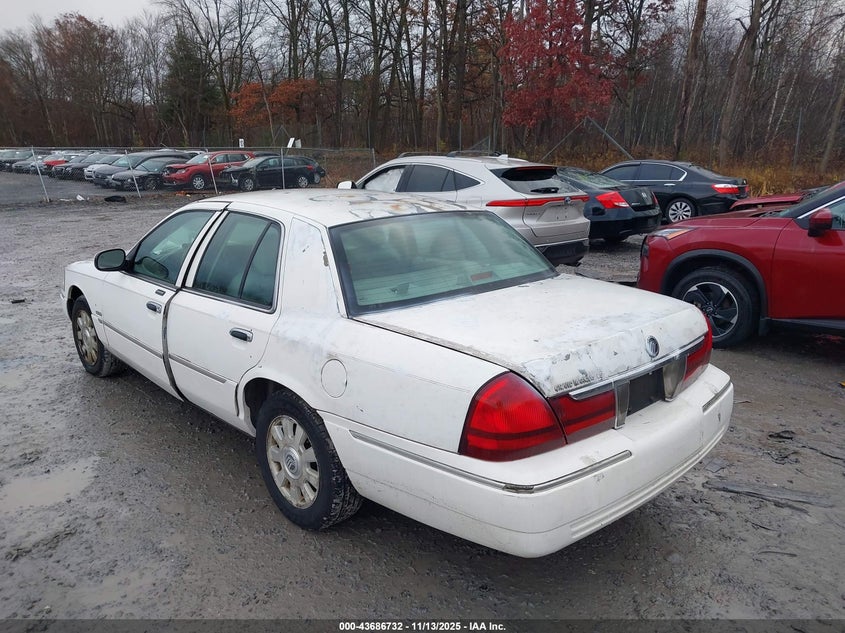 2003 Mercury Grand Marquis Ls VIN: 2MEFM75W03X709424 Lot: 43686732