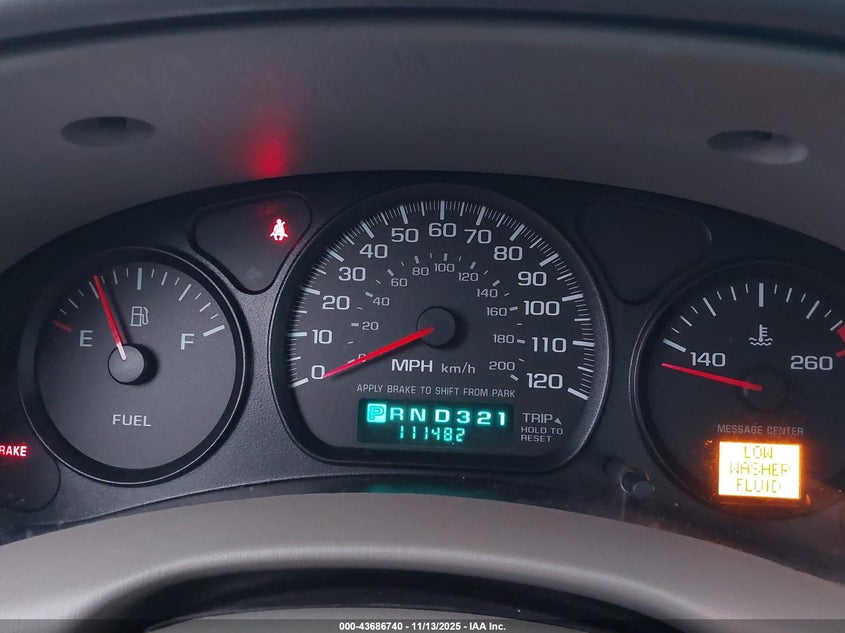 2005 Chevrolet Impala VIN: 2G1WF52E959369220 Lot: 43686740