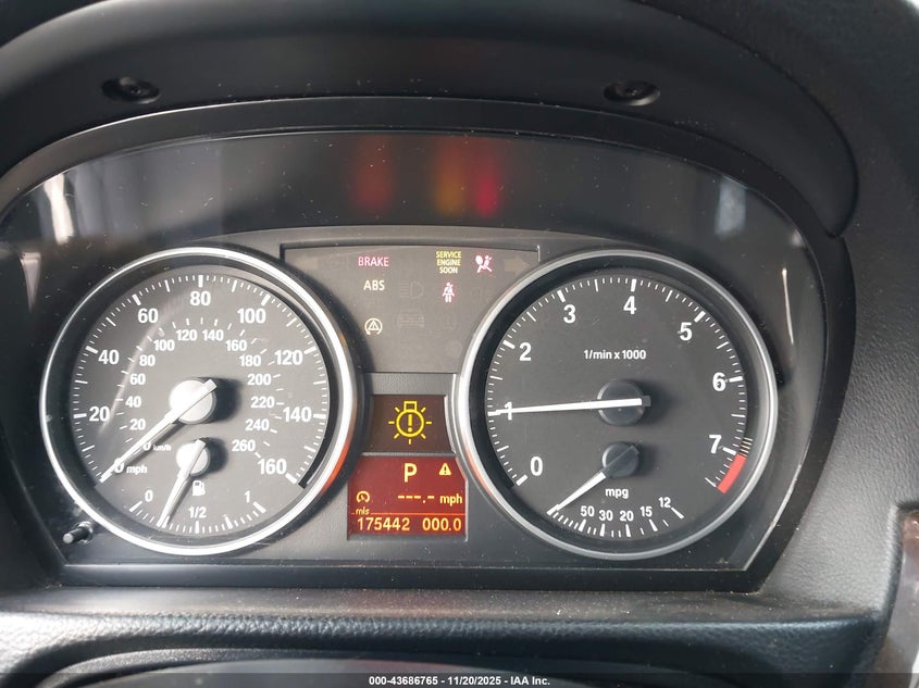 2009 BMW 328I VIN: WBAPH57589NL79395 Lot: 43686765