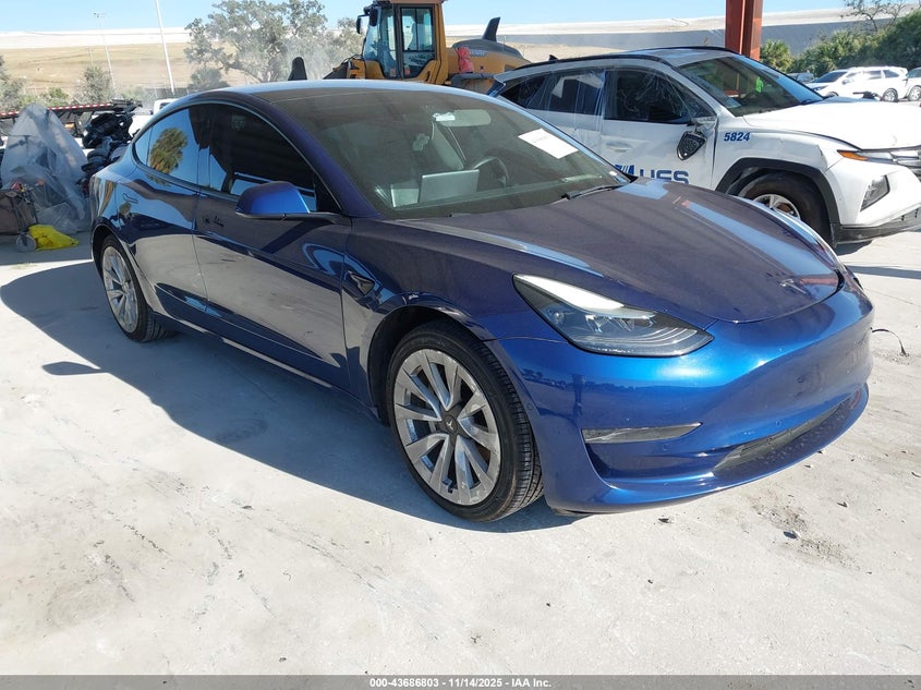 2021 TESLA MODEL 3 STANDARD RANGE PLUS REAR-WHEEL DRIVE - 5YJ3E1EA3MF085963
