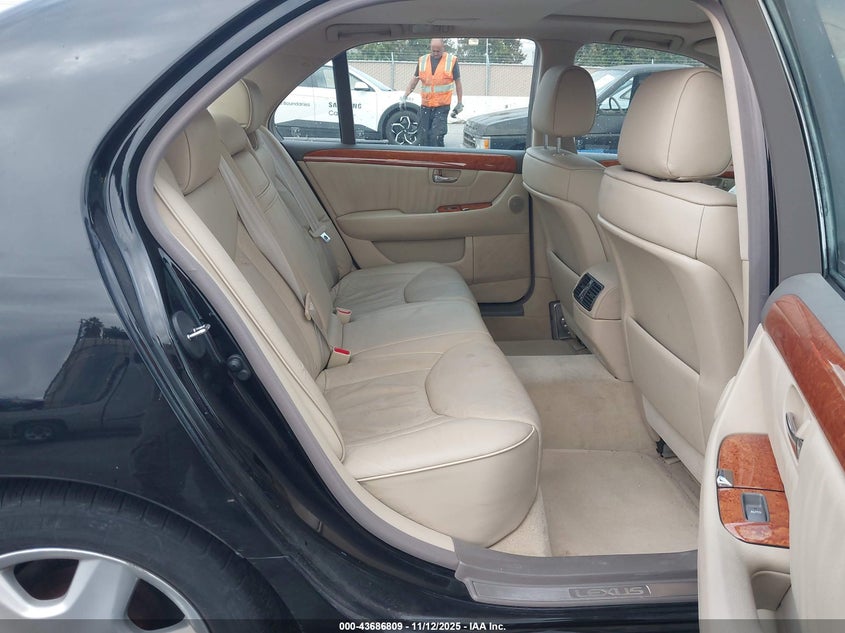 2004 Lexus Ls 430 VIN: JTHBN36FX40164416 Lot: 43686809