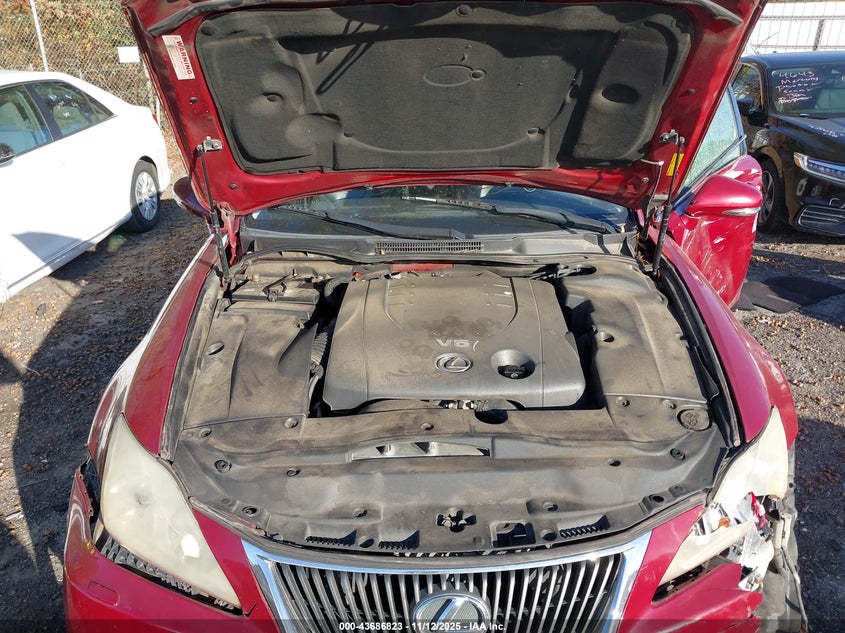 2009 Lexus Is 250 VIN: JTHCK262695033045 Lot: 43686823