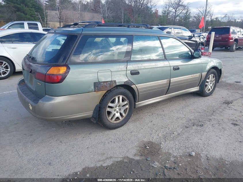 4S3BH675337659403 2003 SUBARU OUTBACK photo no. 4