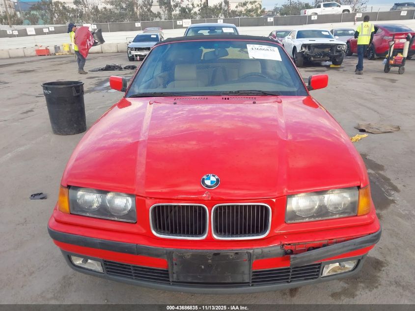 1995 BMW 325 Ic VIN: WBABJ5329SJC81955 Lot: 43686835