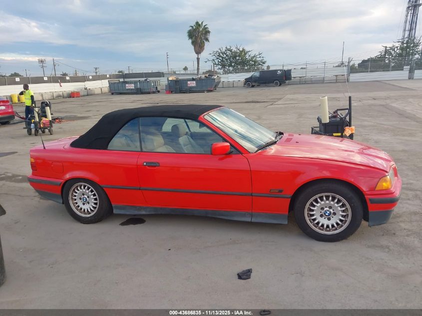 1995 BMW 325 Ic VIN: WBABJ5329SJC81955 Lot: 43686835