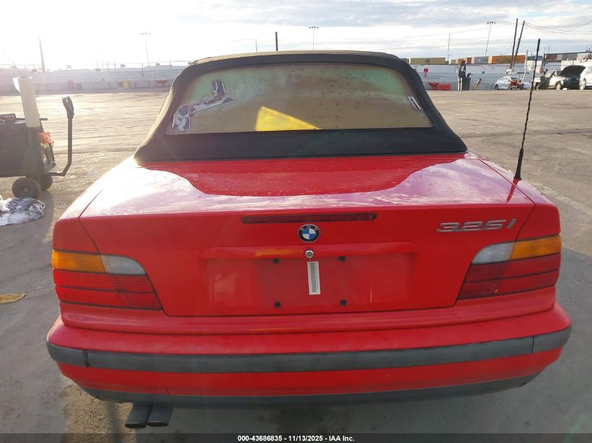 1995 BMW 325 Ic VIN: WBABJ5329SJC81955 Lot: 43686835