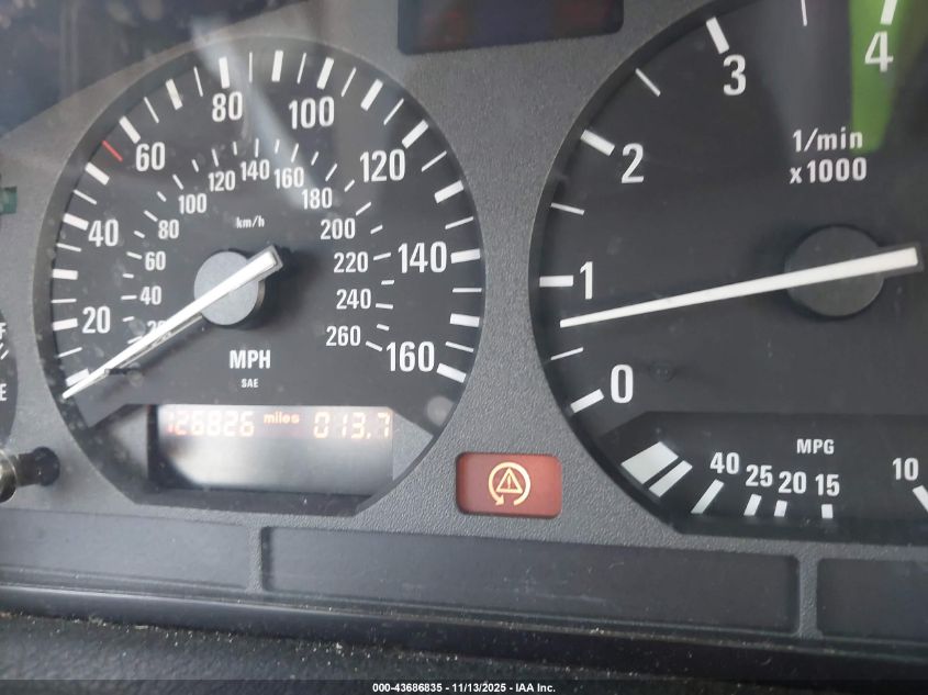 1995 BMW 325 Ic VIN: WBABJ5329SJC81955 Lot: 43686835