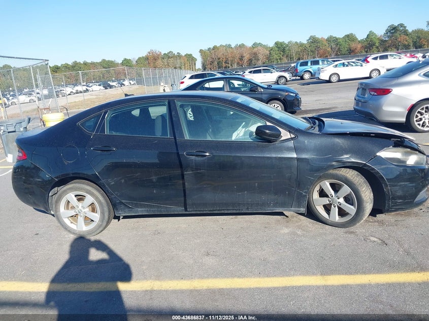 2015 Dodge Dart Sxt VIN: 1C3CDFBB7FD315015 Lot: 43686837