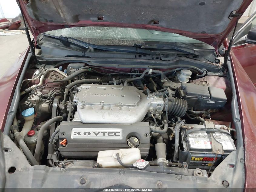 2005 Honda Accord 3.0 Ex VIN: 1HGCM66895A011373 Lot: 43686865