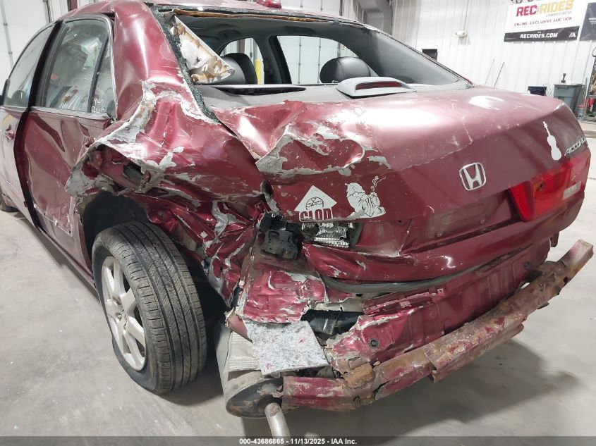 2005 Honda Accord 3.0 Ex VIN: 1HGCM66895A011373 Lot: 43686865