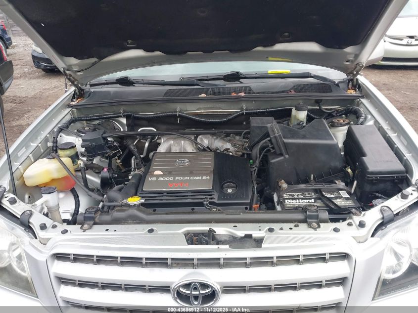 2003 Toyota Highlander V6 VIN: JTEGF21A930095349 Lot: 43686912