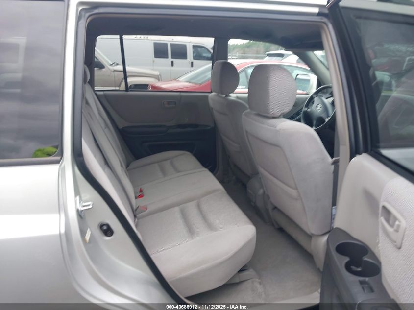 2003 Toyota Highlander V6 VIN: JTEGF21A930095349 Lot: 43686912