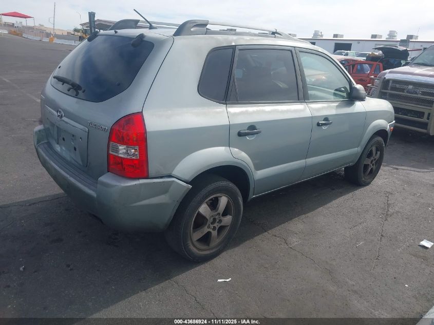 2007 Hyundai Tucson Gls VIN: KM8JM12B57U497865 Lot: 43686924