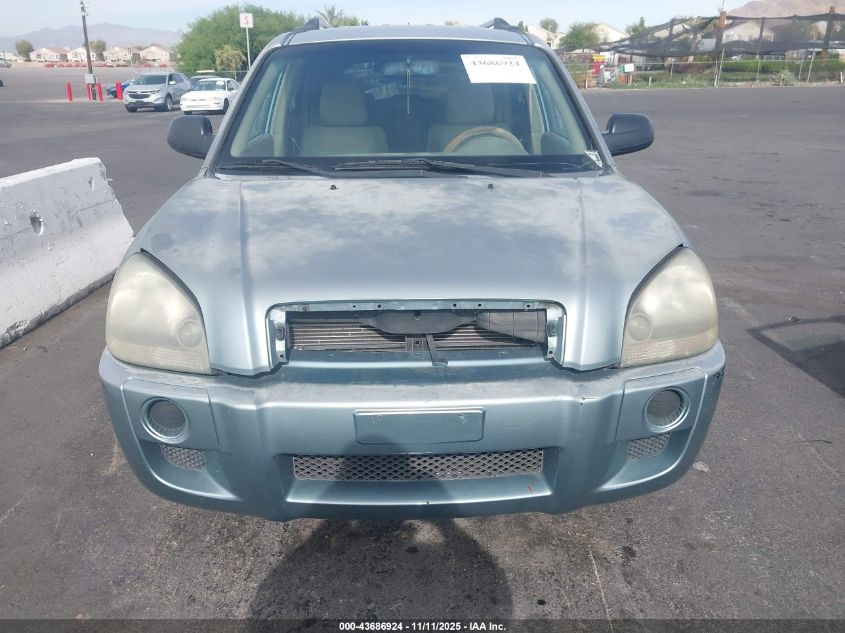 2007 Hyundai Tucson Gls VIN: KM8JM12B57U497865 Lot: 43686924