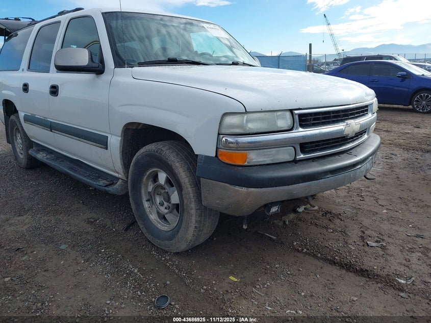 2002 Chevrolet Suburban 1500 Ls VIN: 3GNFK16Z52G273666 Lot: 43686925