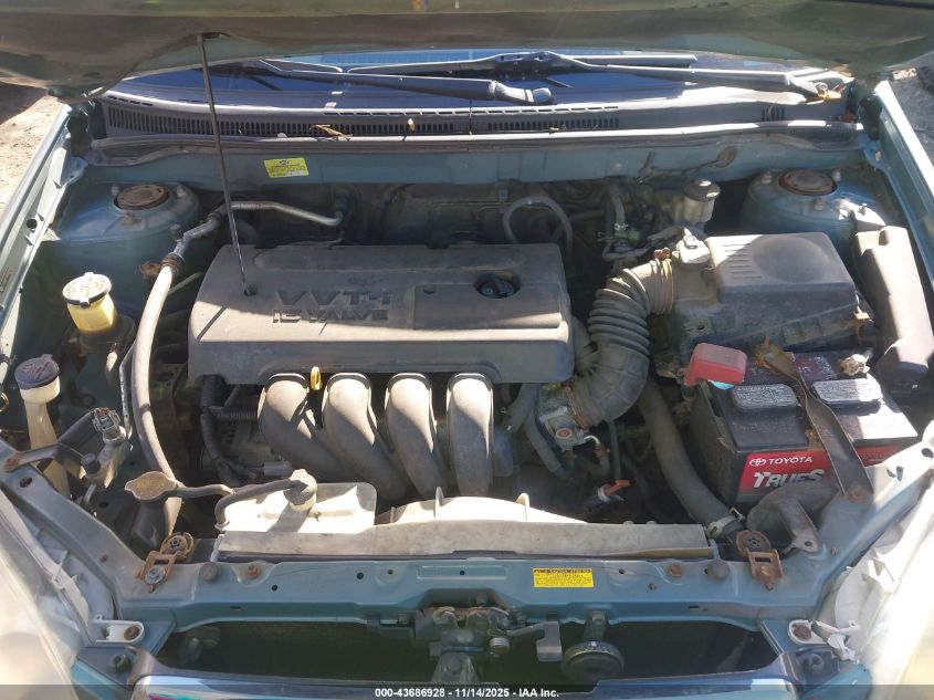 2005 Toyota Corolla Le VIN: 2T1BR32E95C498219 Lot: 43686928