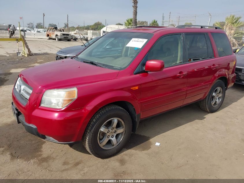 5FNYF286X6B033863 2006 HONDA PILOT photo no. 2
