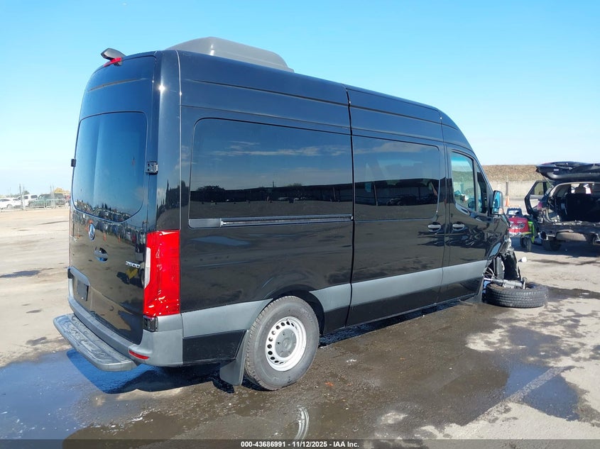 2019 MERCEDES-BENZ SPRINTER 2500 HIGH ROOF V6 WDZPF0CD8KP077012