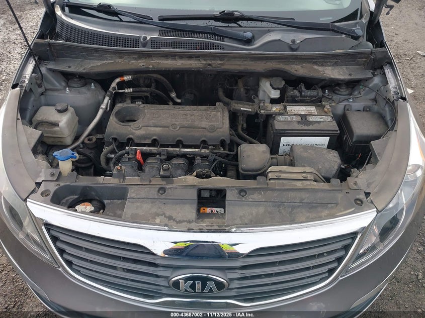 2013 Kia Sportage Ex VIN: KNDPCCA28D7401283 Lot: 43687002