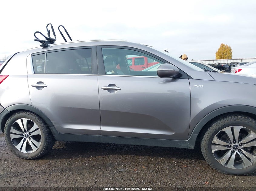 2013 Kia Sportage Ex VIN: KNDPCCA28D7401283 Lot: 43687002