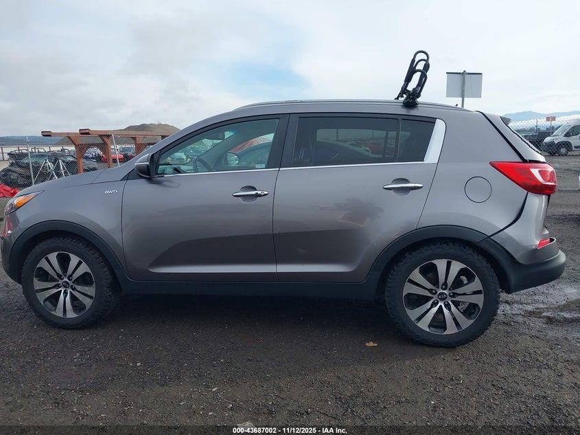 2013 Kia Sportage Ex VIN: KNDPCCA28D7401283 Lot: 43687002