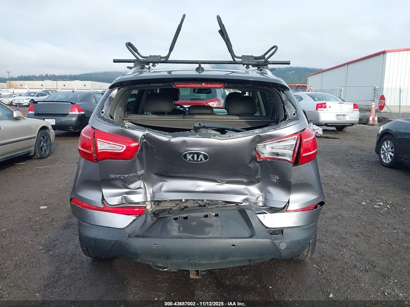 2013 Kia Sportage Ex VIN: KNDPCCA28D7401283 Lot: 43687002