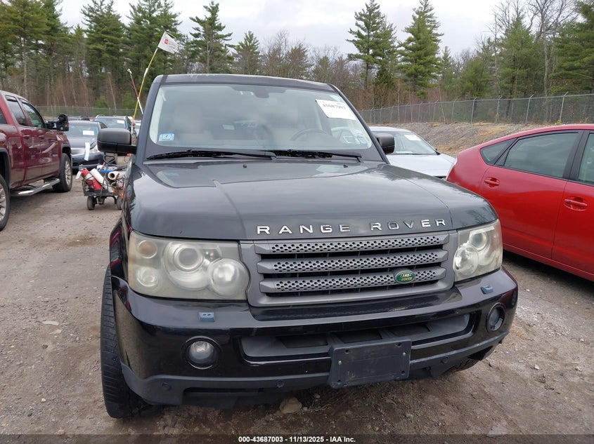 2006 Land Rover Range Rover Sport Hse VIN: SALSF25466A962698 Lot: 43687003