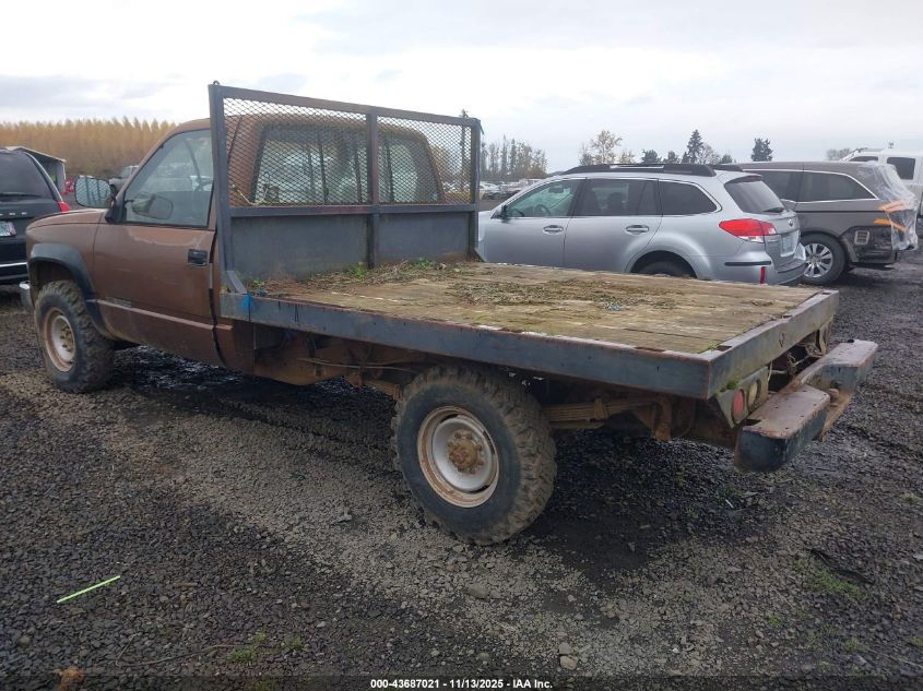 1GTGK34N0KE542964 1989 GMC SIERRA photo no. 3
