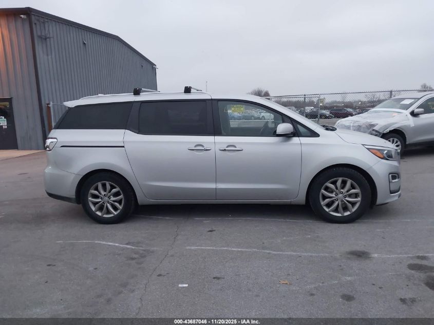 2020 Kia Sedona Ex VIN: KNDMB5C10L6609104 Lot: 43687046