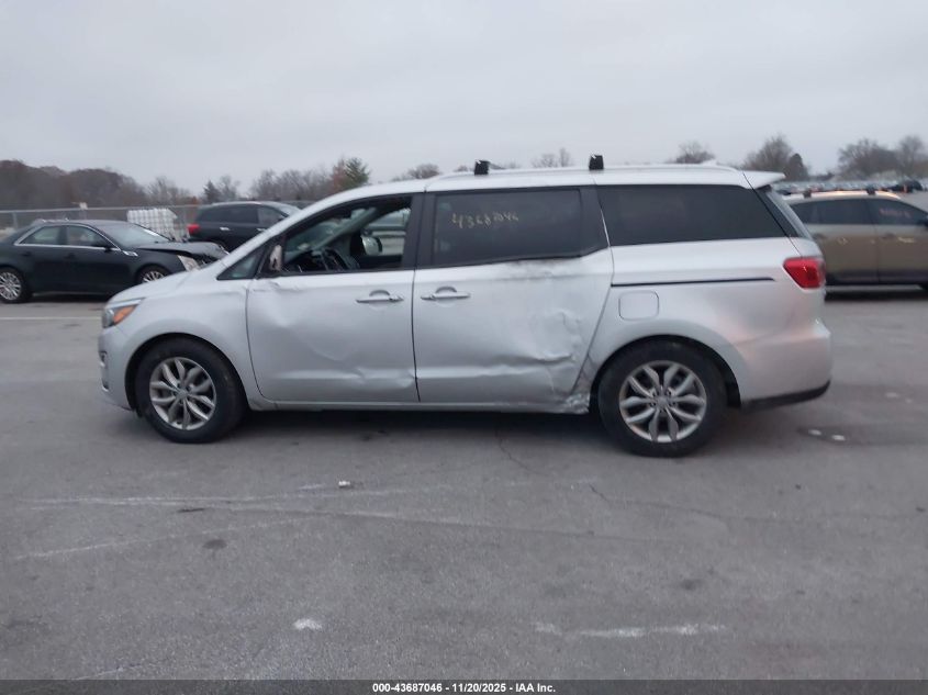 2020 Kia Sedona Ex VIN: KNDMB5C10L6609104 Lot: 43687046