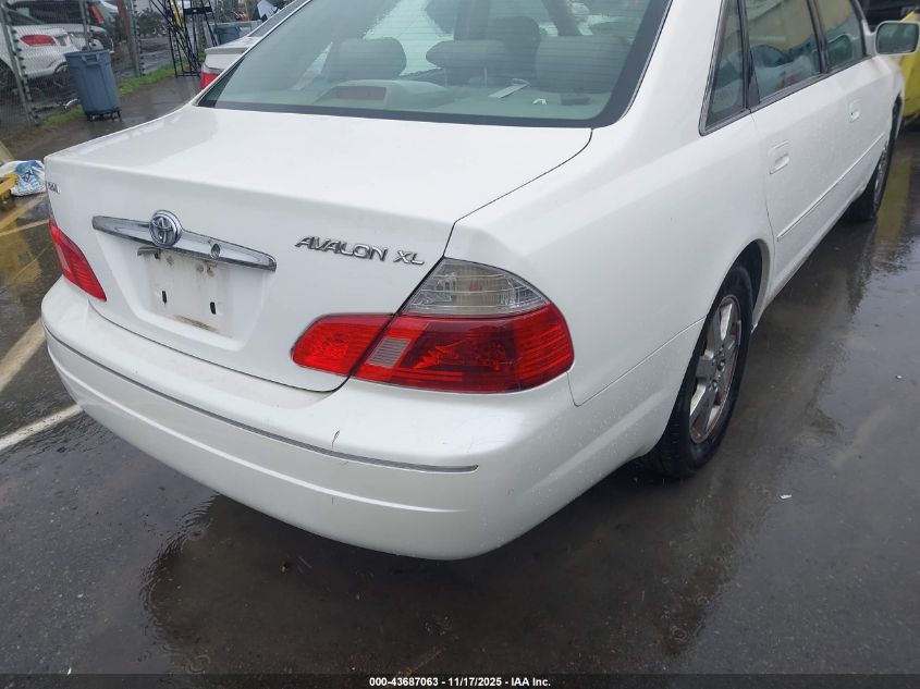 2003 Toyota Avalon Xl VIN: 4T1BF28B63U283764 Lot: 43687063