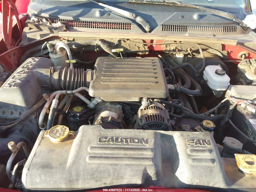 2001 Dodge Dakota Slt/Sport VIN: 1B7HG2AN51S306766 Lot: 43687070