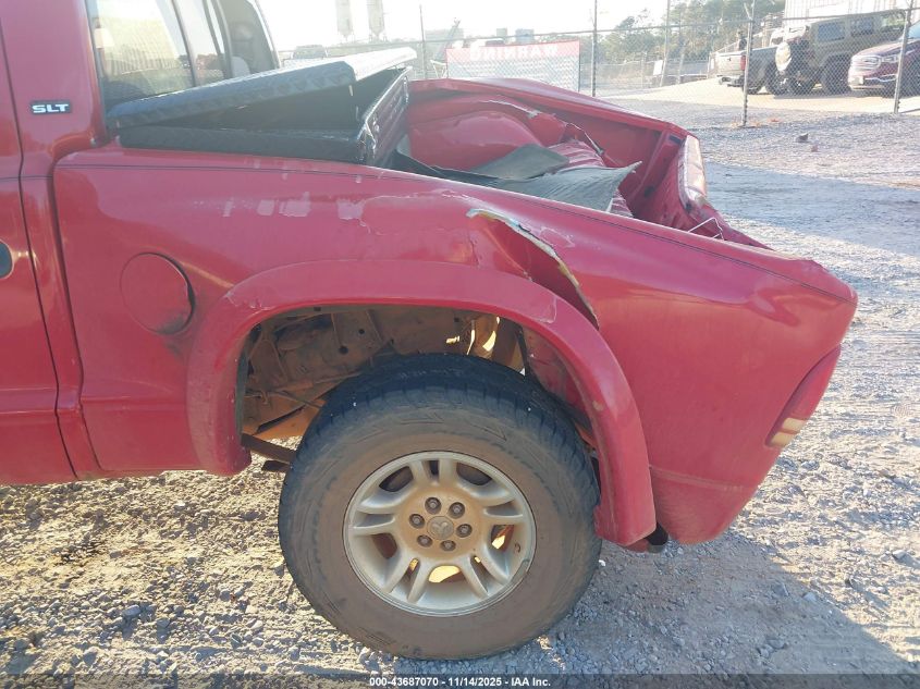 2001 Dodge Dakota Slt/Sport VIN: 1B7HG2AN51S306766 Lot: 43687070