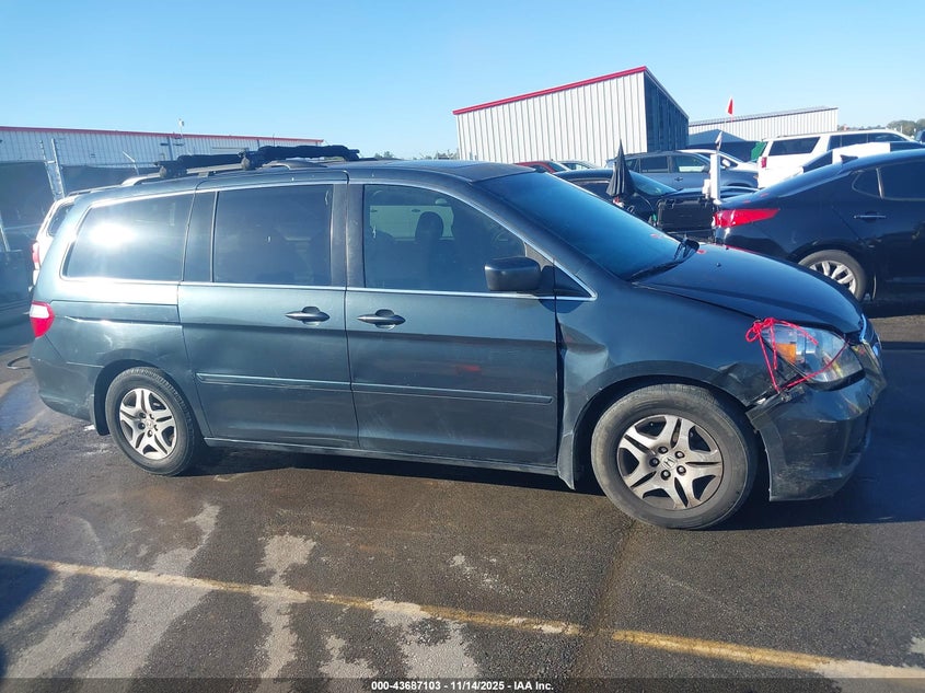 2006 Honda Odyssey Ex-L VIN: 5FNRL38706B005999 Lot: 43687103