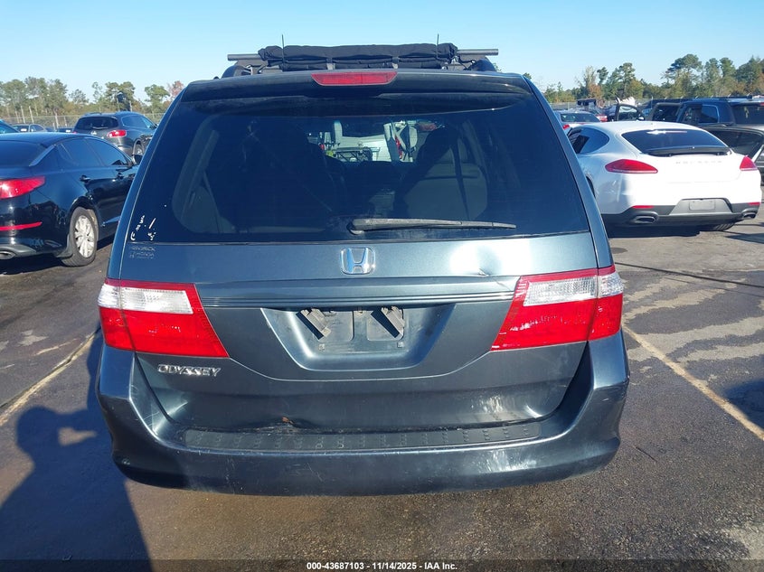 2006 Honda Odyssey Ex-L VIN: 5FNRL38706B005999 Lot: 43687103