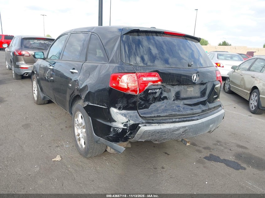 2009 Acura Mdx Technology Package VIN: 2HNYD28629H531649 Lot: 43687118