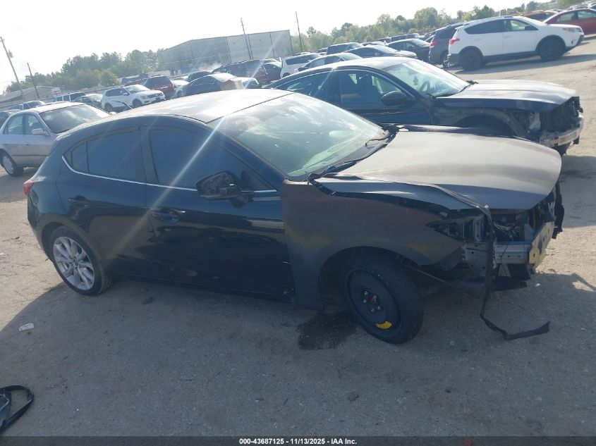 2017 Mazda Mazda3 Touring VIN: 3MZBN1L74HM127610 Lot: 43687125