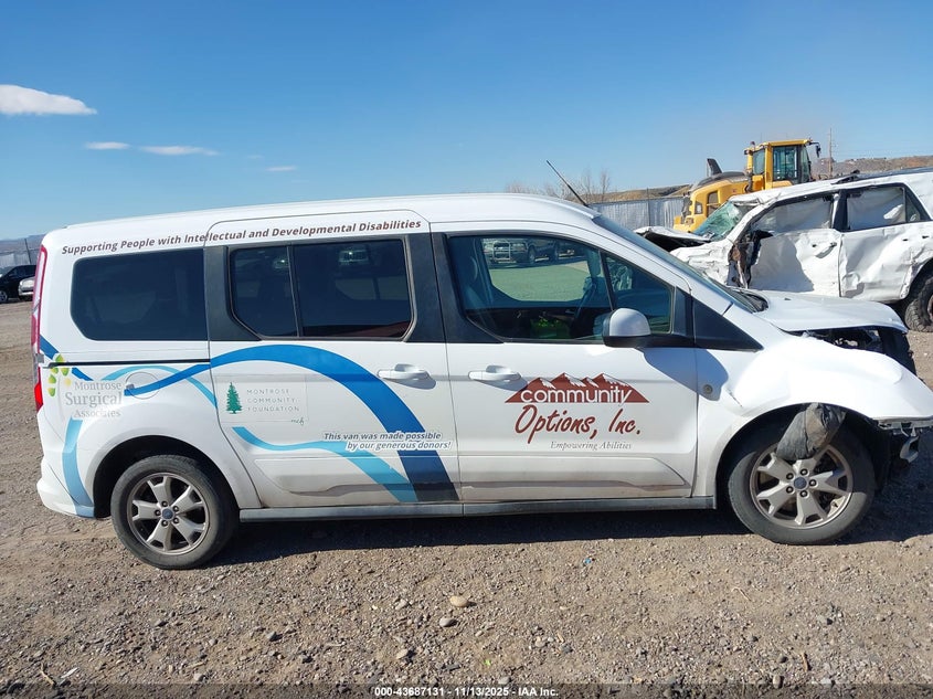2015 Ford Transit Connect Titanium VIN: NM0GE9G79F1219420 Lot: 43687131