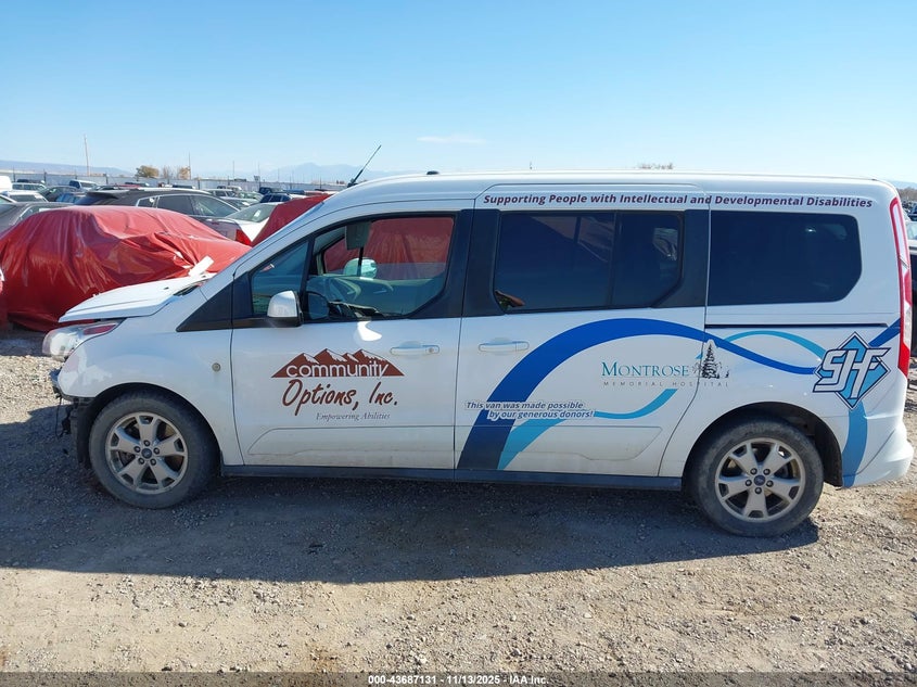 2015 Ford Transit Connect Titanium VIN: NM0GE9G79F1219420 Lot: 43687131
