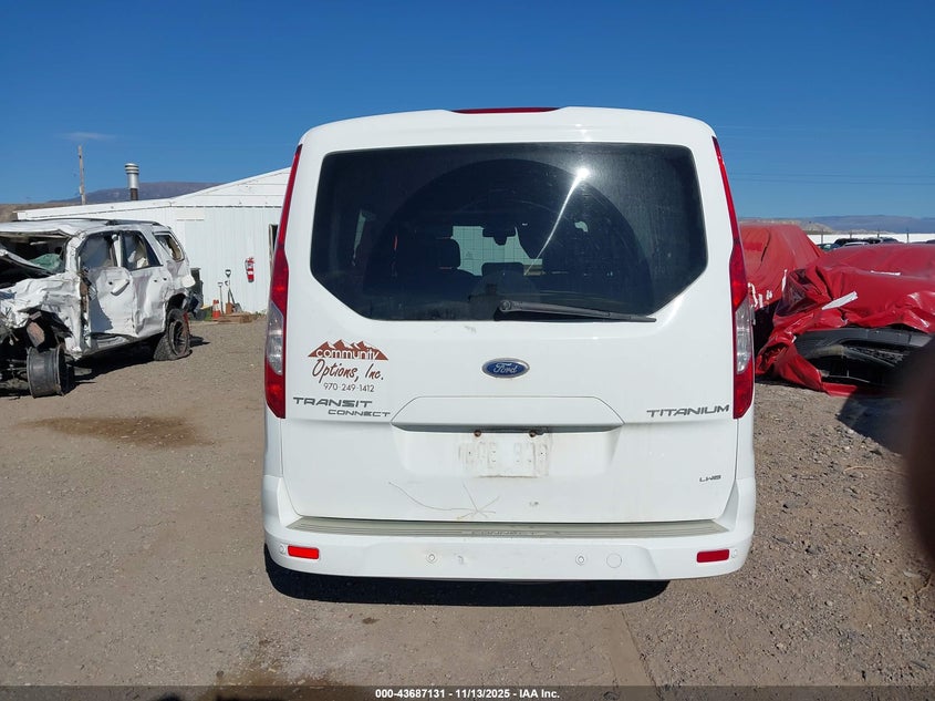 2015 Ford Transit Connect Titanium VIN: NM0GE9G79F1219420 Lot: 43687131