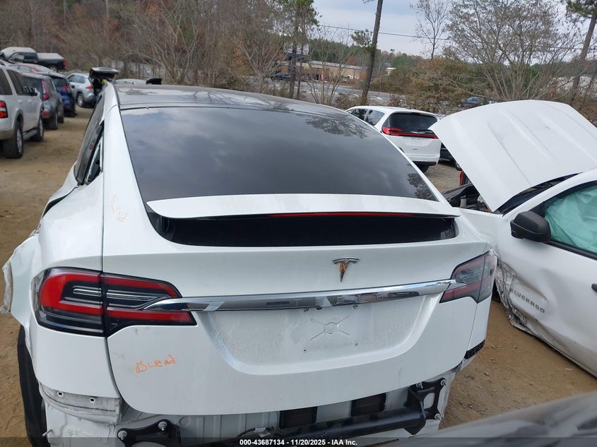 2017 Tesla Model X 100D/75D/90D VIN: 5YJXCDE21HF044738 Lot: 43687134