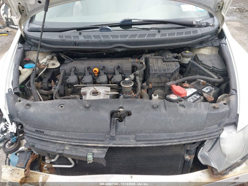 2008 Honda Civic Lx VIN: 2HGFA16528H516966 Lot: 43687160