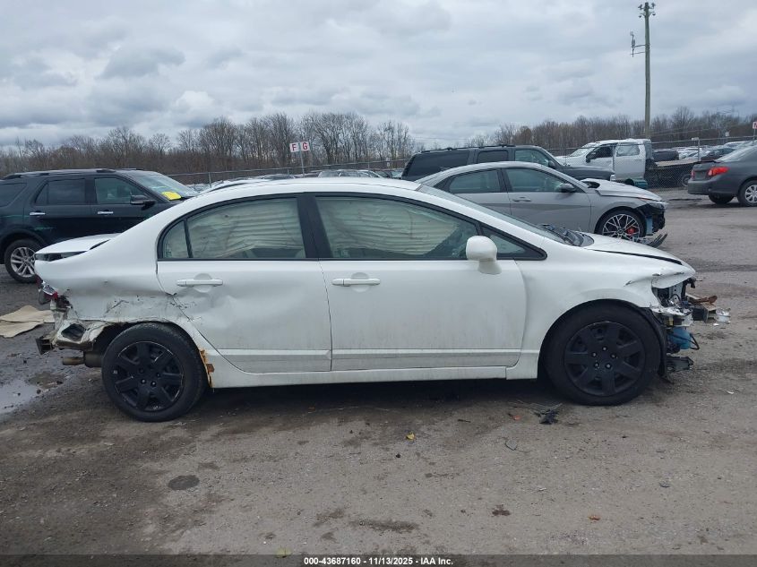 2008 Honda Civic Lx VIN: 2HGFA16528H516966 Lot: 43687160